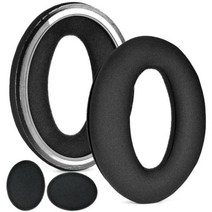 Sennheiser HD515 HD555 HD595 HD518 HD560s HD569 헤드폰 패드 Earpad 1.13 용 교체 부드러운 폼 이어, Black