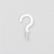 화이트 천정고리 자개모빌 DIY 재료 만들기 소품 걸이 다용도 후크 공예용 고리, 02.화이트천정고리(10개)