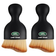 세차 광택 자동차 인테리어 청소 소프트 브러시 대시 보드 공기 배출구 간격 먼지 제거 도구 포르쉐 박스터, 02 2pcs