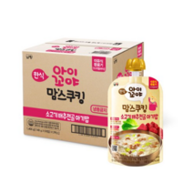 아이꼬야 유아용 맘스쿠킹 이유식 15개월부터, 소고기배추전골아기밥, 1400g, 2개