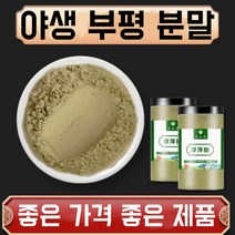 야생 부평 수화 수백 수소 수평 분말 가루 자연산 특급 한방재료 건강분말, 2봉, 500g