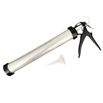 코킹건 에어 전문 Caulking 총 금속 구조 ABS 400600ML StrongThrust 비율 관모 양의 dropship 손, 한개옵션0