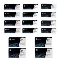 HP 정품 컬러 레이저젯 프린터 토너 모음 NO 131A 201A 312A 507A /M251 MFPM276 M252 MFPM277 MFPM476 M551n MFPM575dn fw, 16.No.507A 노랑