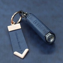 발칸노블 모하비더마스터 키케이스 자동차 스마트 가죽 키홀더 차키 커버, 발칸노블 K-09 (7버튼), 필기체(대.소) 필수입력기재, 네이비