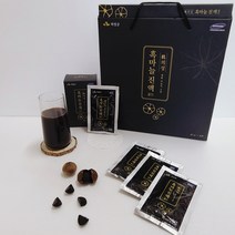 의성 흑마늘즙 진액 골드 60ml x 30포, 1박스(총30팩)+사은품 홍삼패드, 1개