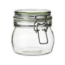 [이케아] KORKEN 코르켄 보관용기0.5L/밀폐용기/유리병/조미료통/보관함, 상세 설명 참조, 색상:유리_002.135.44