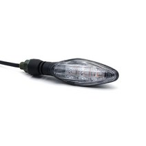 MFC PRO 혼다 MSX125 Grom125용 가와사키 닌자 650 650R Z800 ZX6R 용 범용 LED 방향 지시등 스즈키 GSXR 6007501000 GS500F, Clear