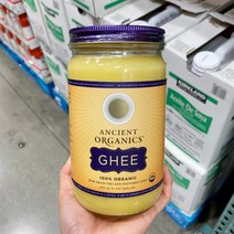 코스트코 유기농 에인션트 오가닉 ghee 기 무염 버터 946ml 대용량, 1개