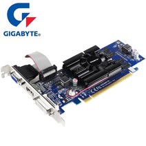 gigabyte g210 1gb 그래픽 카드 64bit gddr3 비디오 카드 원본 nvidia geforce gpu 게임 dvi vga gt630 gt710 gt730 used