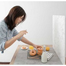 미니 포토박스 포터블 쥬얼리 쇼핑몰 셀프 제작 PVC, 대리석 60x60cm