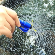 차량필수 자동차 비상탈출용 안전망치 휴대용이 안전벨트 컷팅 열쇠고리[00250, 5번 주황
