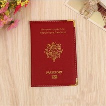 지갑 여권 전자 케이스 해외여행 Francais여행용 PU 커버 프랑스 오리지널 에디션 포트 Etui 카드 홀더