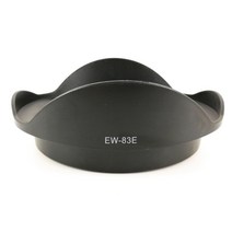 카메라 렌즈 후드 보호 니콘 소니 후지 교체 EW-83E EW83E EW 83E 캐논 EF 16-35 17-40 20-35 EF-S 10-22, One Color, One Size