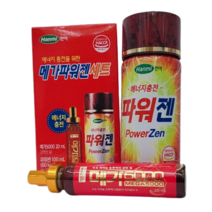 한미 메가파워젠 100ml + 메가 5000 세트 1개 과라나 고카페인 숙취해소 피로회복 에너지드링크, 1세트