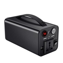 캠핑 파워뱅크 인산철 휴대용 보조 배터리 발전기 대용량 차량용 차박 45000mah, 검정-180w(45000mah), 유럽 ​​연합