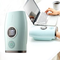 닥터웰 LCD터치 손목 손마사지기 무선 손 핸드 안마기 DR-854 (민트), 손마사지기 DR-854 (민트)