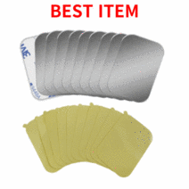 아름 휴대폰 마그네틱 자석 거치대용 스틸 플레이트 실버사각 실버원형 10P + 보호필름 10P, 실버원형*10개+실버사각*10개(보호필름20개)