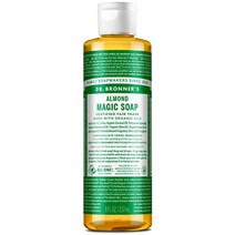 일본직발송 6. 닥터 브로너 (DR.BRONNERS) 닥터 브로너 매직 비누 AL (아몬드) 237ML 유기농 비누 B07PMJ9, 237ML X 1_One Color, 상세 설명 참조0, 237ML X 1_One Color