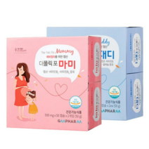 지엠팜 더폴릭포 마미 + 대디 엽산 영양제 세트, 5세트