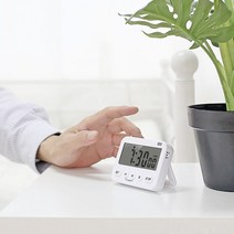 무소음 진동타이머 플래쉬알람 독서실타이머 LED 스톱워치