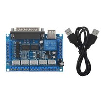 모터 컨트롤러 속도 조절기 mach3 5 축 cnc 브레이크 아웃 보드 스테퍼 드라이버 컨트롤러 보드, 한개옵션0