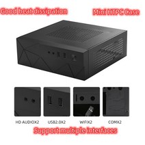 컴퓨터케이스 pc케이스 pc케이스미들타워 데스크탑 전원 공급 장치 게임 HTPC 호스트 사무실 홈 2.0 USB 미, 한개옵션0