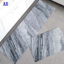 SKANDSALO 북유럽 PVC 싱크대 주방매트 발매트 특대 현관 깔개, AR_45x75cm