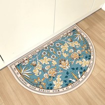 오월상회 빨아쓰는 규조토 발매트 5세대 논슬립 욕실매트 주방매트 현관매트 40x60 50x80, M(40X60), 메종-블루