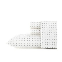 City Scene - Percale 컬렉션 - 침대 시트 세트 - 100% 면 산뜻하고 시원하고 가볍고 습기를 흡수하는 침구 트윈 페넬로페, 쌍