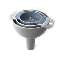 Xingcheng 주방 가정용 4 인 1 기름 필터 깔때기, 1개