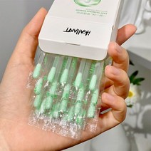 메이크업리무버 메이크업 리무버 면봉 수리 스머지 페이스 클렌징 세부 사항 조정 일회용 스틱 1 박스, [01] 25pcs Box, 01 25pcs Box