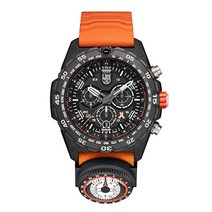 Luminox 루미녹스 XB.3749 남성용 아날로그 스위스 쿼츠 무브먼트 고무 스트랩 포함 시계 블랙 모던
