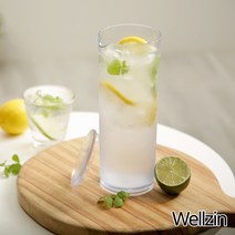트라이탄 물병 웰진, 1000ml, 블랙