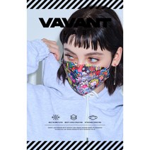 사쿤X바반트마스크 일회용위생 마스크 40매 시리즈 1 2