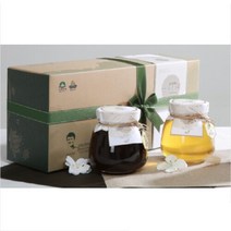 [에덴양봉원] 윤상복의 벌꿀가족 2호 2kg (대추나무꿀 1kg + 아카시아꿀 1kg), 옵션선택