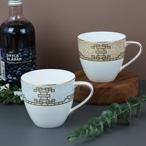 한국도자기본차이나 윙스 머그컵세트 2P, 선물포장O