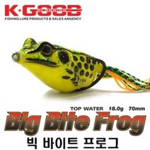 배스랜드 배스랜드 빅바이트 프로그 개구리 루어 탑워터 배스 가물치, 007