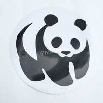 이더맨스티커 굴삭기 동물 곰 고양이 스크래치 가림막 차량용스티커 팬시 엠블럼스티커 개성 시트지 2518322734, 도모함 6팬더 30 *30