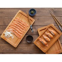 집들이선물 신혼집 원목 플레이팅 접시 스시보드 매장용 빵도마, 1개, 대