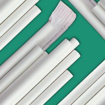 소울페이퍼 친환경 스타벅스 종이 빨대 250개입, 7파이 21cm 500개입, 크라프트, 개별포장