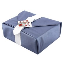 국제자수원 예단포장 선물 보자기 70cm, 보라