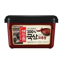 CJ/해찬들 모든 원재료가 100퍼센트 국산고추장 1kg-1개, 1개