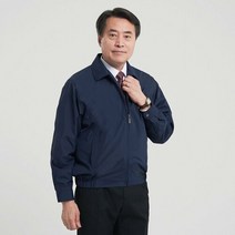 파파브로 남성 편안한 베이직 심플한 디자인 비즈니스 점퍼 HA-JUA-Q001-네이비