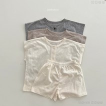 피카부 버터 세트 3컬러 유아 아동복 내의 내복 주니어 실내복 잠옷