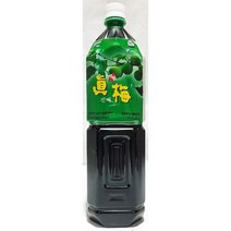 식당식재료 업소용 카페 식자재 매실 주스 음료 베이스 진매 1.5L 카페식재료, 상세페이지 참조, 상세페이지 참조