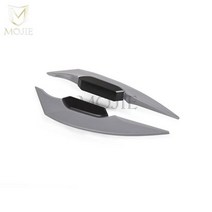 오프로드 오토바이 먼지 자전거 레이싱 고정 날개 장식 액세서리 야마하 NIKEN NVX155 R15 V3 RD250 A B C, 06 gray