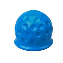 가로바 트레일러 볼 캡 자동차 보호대 토우 바 커버 캐러밴 견인 히치 50mm, 02 blue, 1개