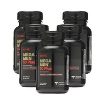 GNC [5개 SET] 메가맨 50 플러스 60정 (캐플렛) Mega Men 50 plus 60 caplets, 1