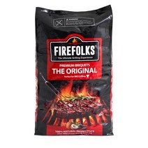 파이어폭스 바베큐 숯 10kg 캠핑용 구이용 코코넛숯 bbq 인체무해 챠콜 장작, 킹스포드, 1개