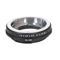 [해외] 카메라 금속 컨버터 DKL-EOS 망막 Voigtlander DKL 렌즈 EF 마운트 렌즈 어댑터 링 캐논 500D 600D 650D, 상세내용표시